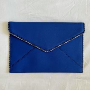 NWOT Rebecca Minkoff Leo Saffiano Envelope Clutch